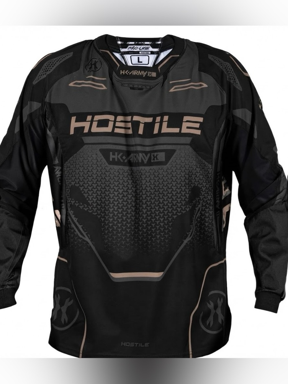 HOSTILE® - PROLINE JERSEY - CAMO size large new with tags